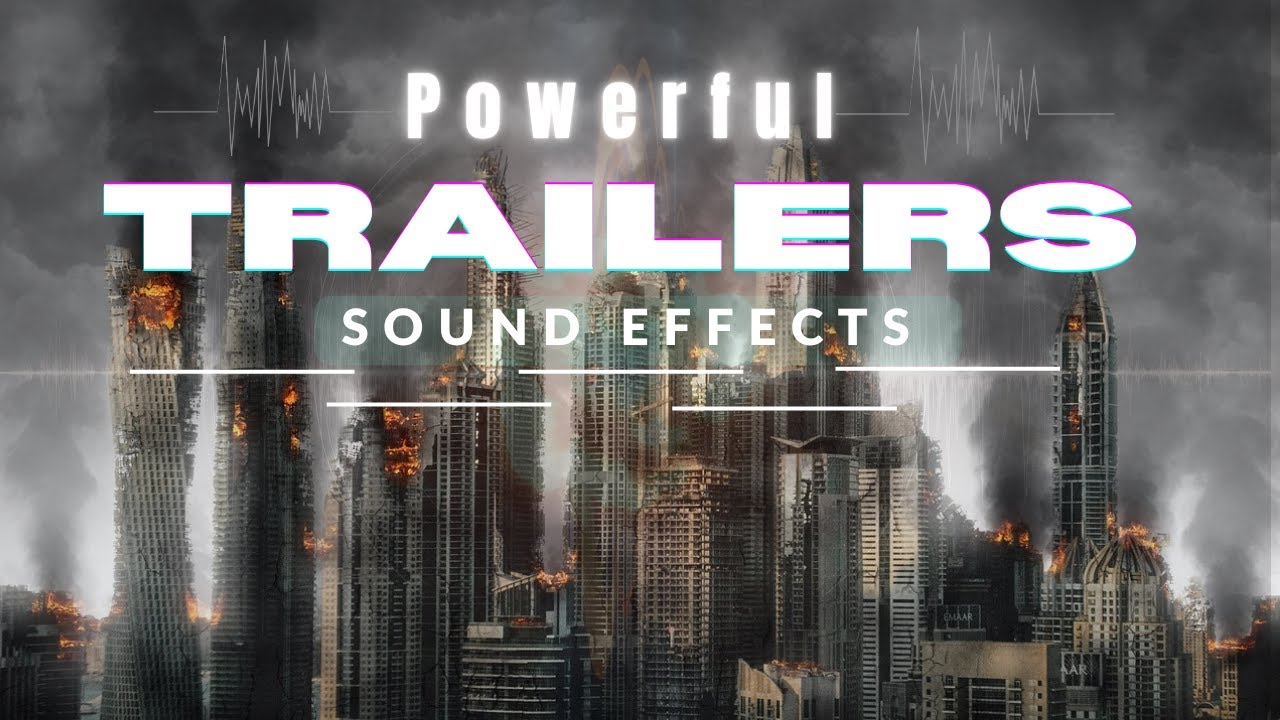10+ Powerful Trailer Sound Effects | Epic SFX for Intros & Teasers (Free & No Copyright)
