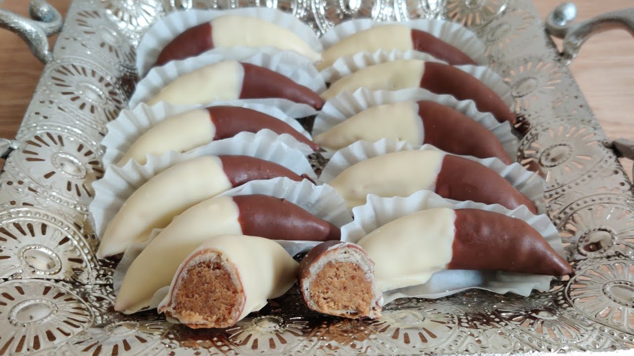 #حلوة-النوصية او #الكعب-بالشكلاط من الحلويات التطوانية اللذيذة😋👌