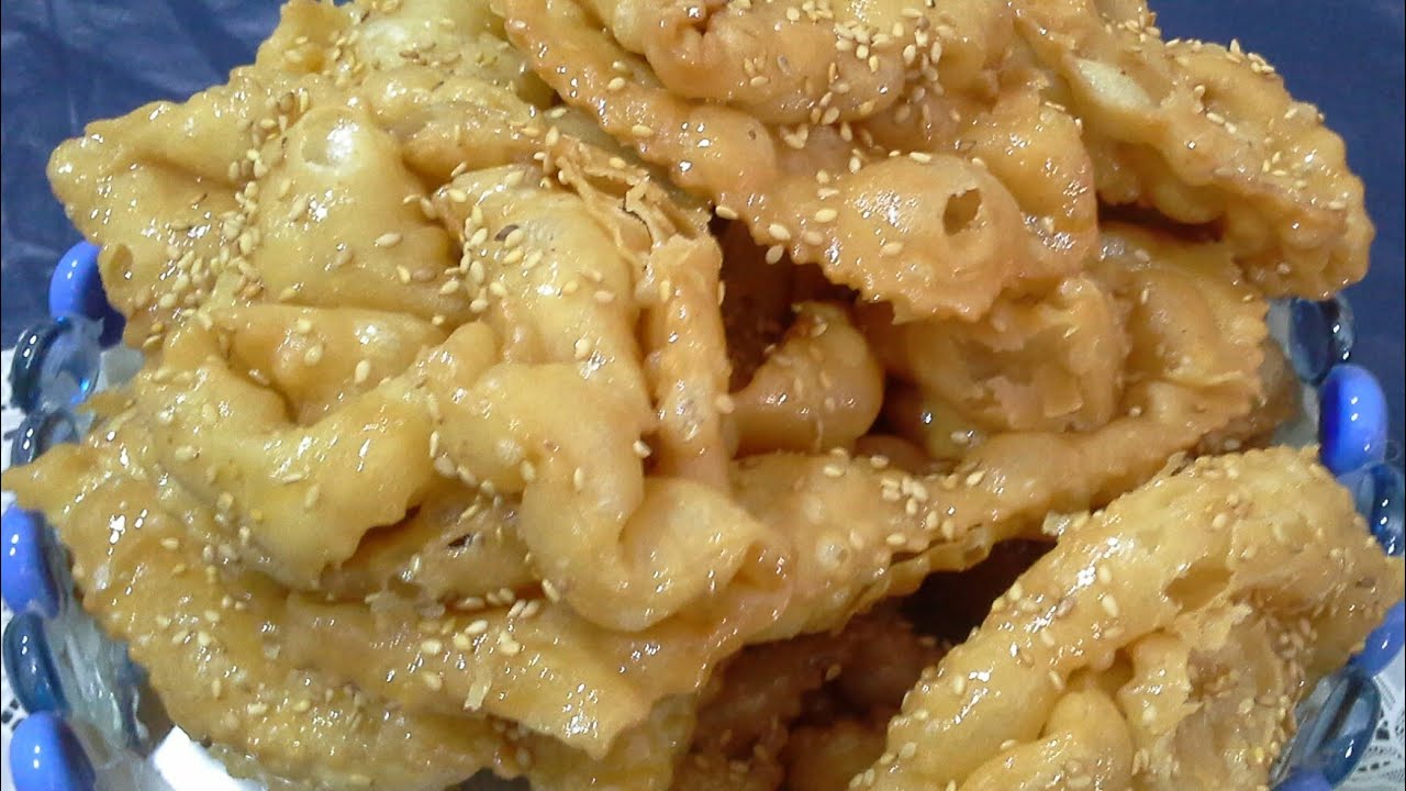 مشروع الحلويات الناجح/تحضير القريوش  تلمسان من الألف إلى الياء ناجح100% recette griwch reuissé à100%