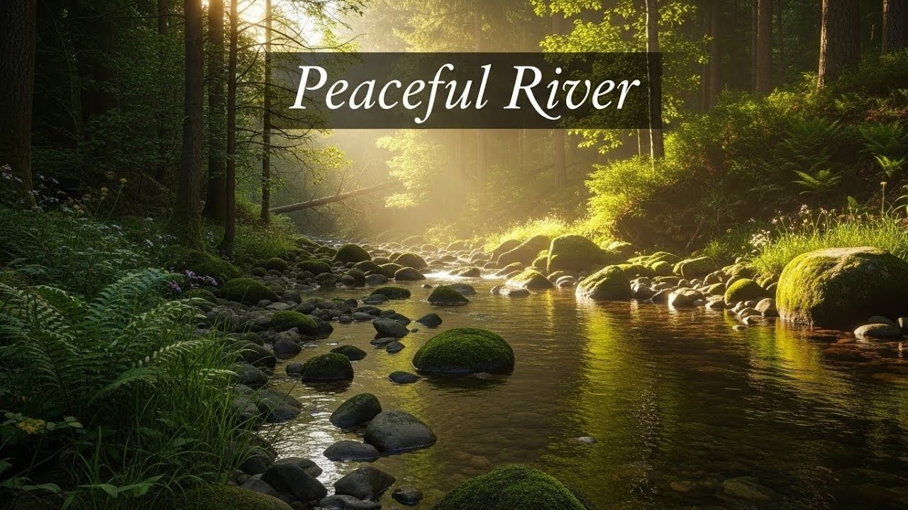 Forest River Ambience 🌿🌊 Soothing Water and Nature Sounds for Deep Sleep #2423
