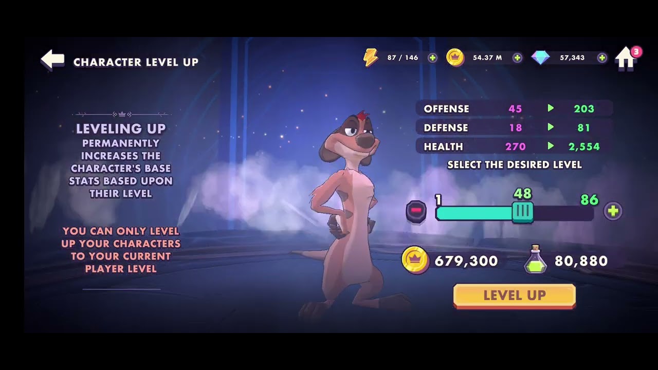 Disney Sorcerer's Arena - Character Unlock
