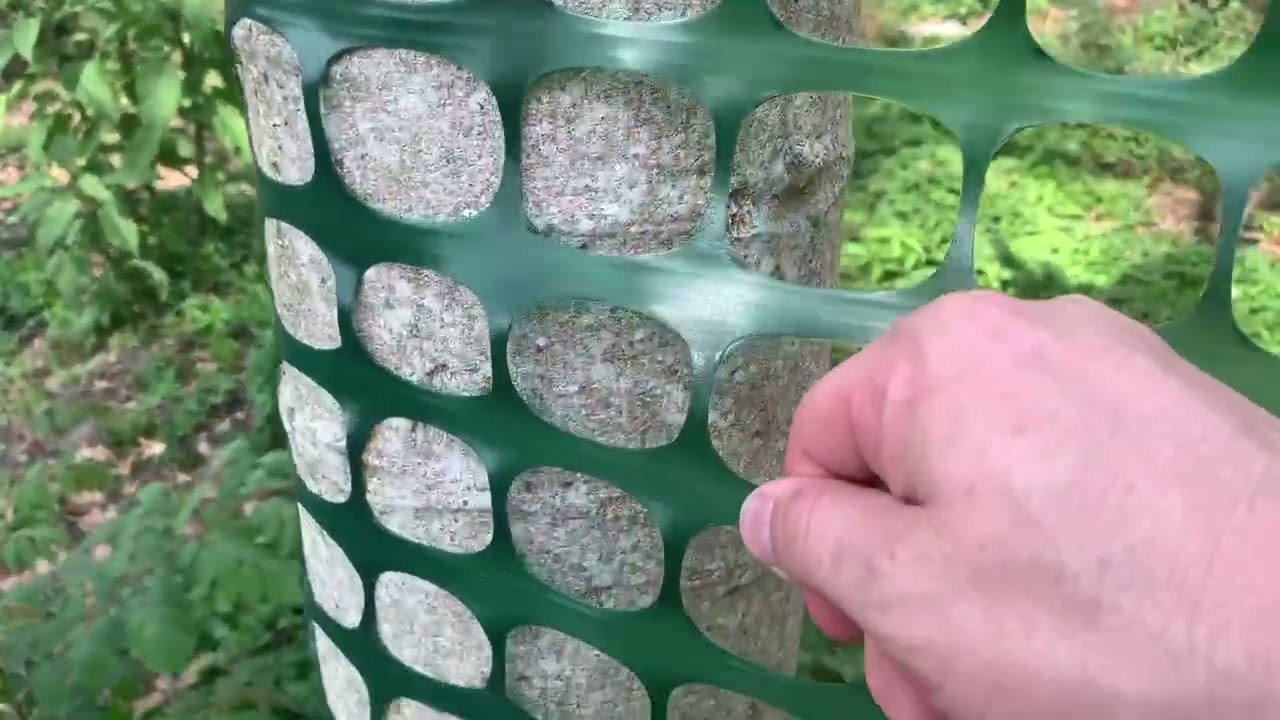 PotatoLife Plastic Mesh Fence Safety Fence: Check Out What We Used This Plastic Fence For
