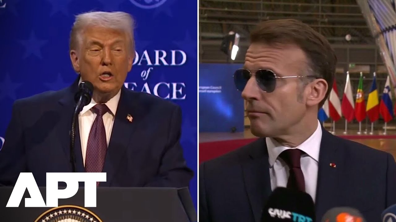 ‘I’m Not Here to Judge’: Macron in Aviators Addresses Trump-Europe Tensions | APT