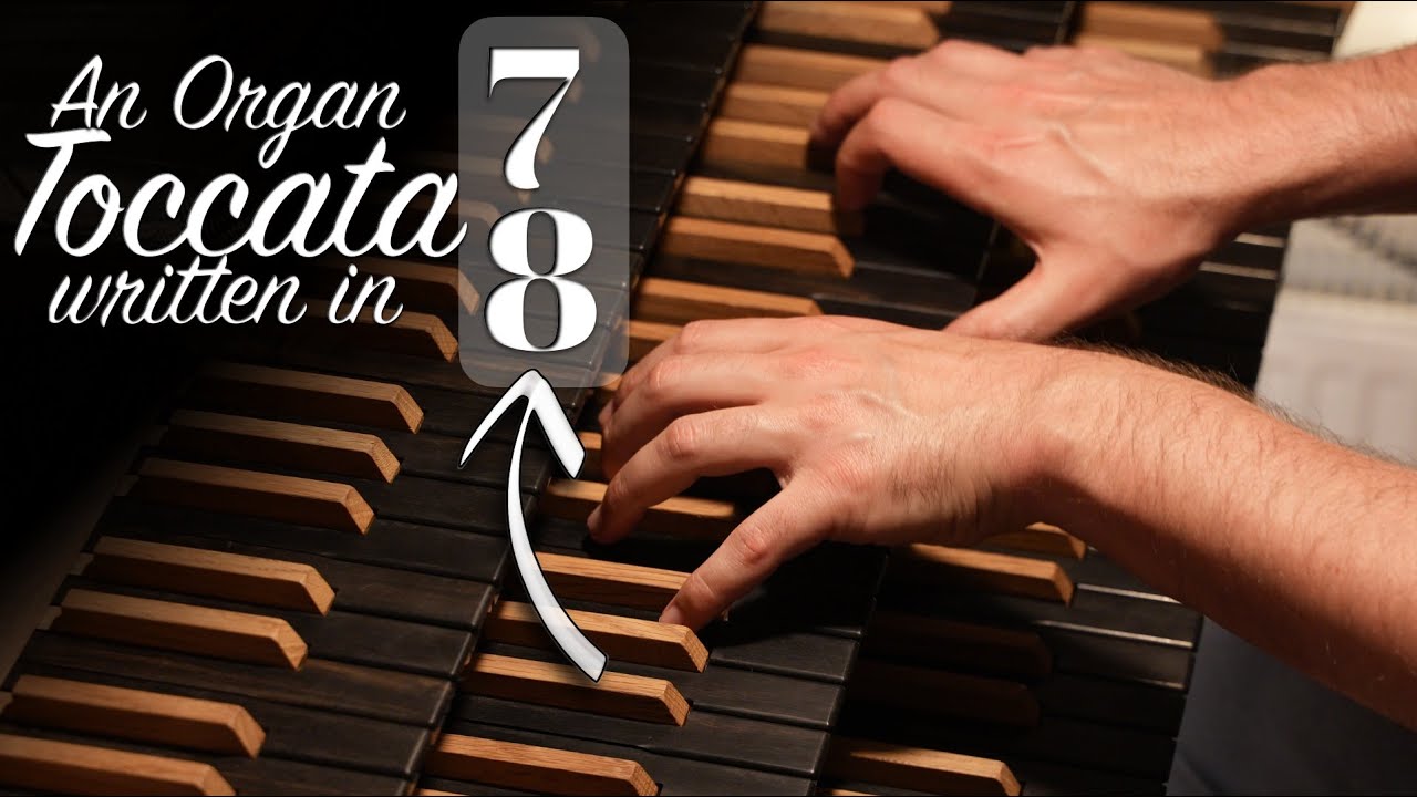 John Rutter's RHYTHMICAL Organ TOCCATA IN SEVEN