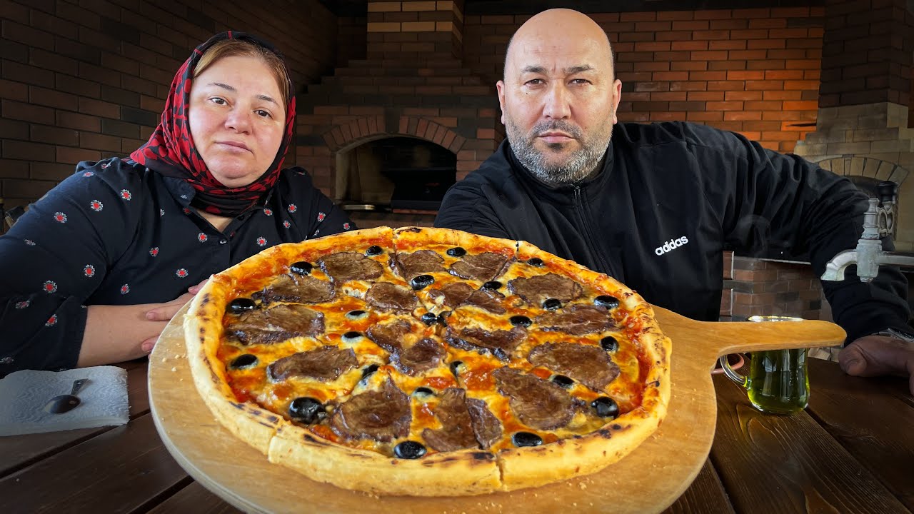 🍕Настоящая домашняя пицца со стейком🍕 для BIG CHEFA