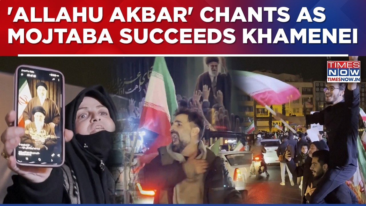'Allah Is Greatest' Chants As Supporters Celebrate New Iran Supreme Leader Mojtaba Khamenei | Watch