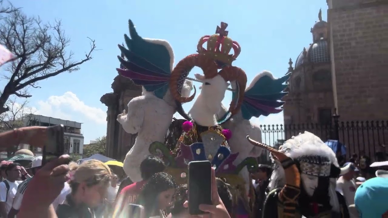 Toritos de petate Morelia Michoacán inicio del carnaval 2026