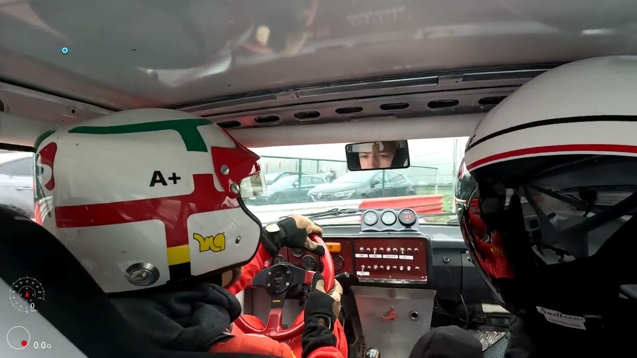 Wintercup Testdag rally Zolder 16/01/2025 Alfa GTV6 2.8 V6 deel4