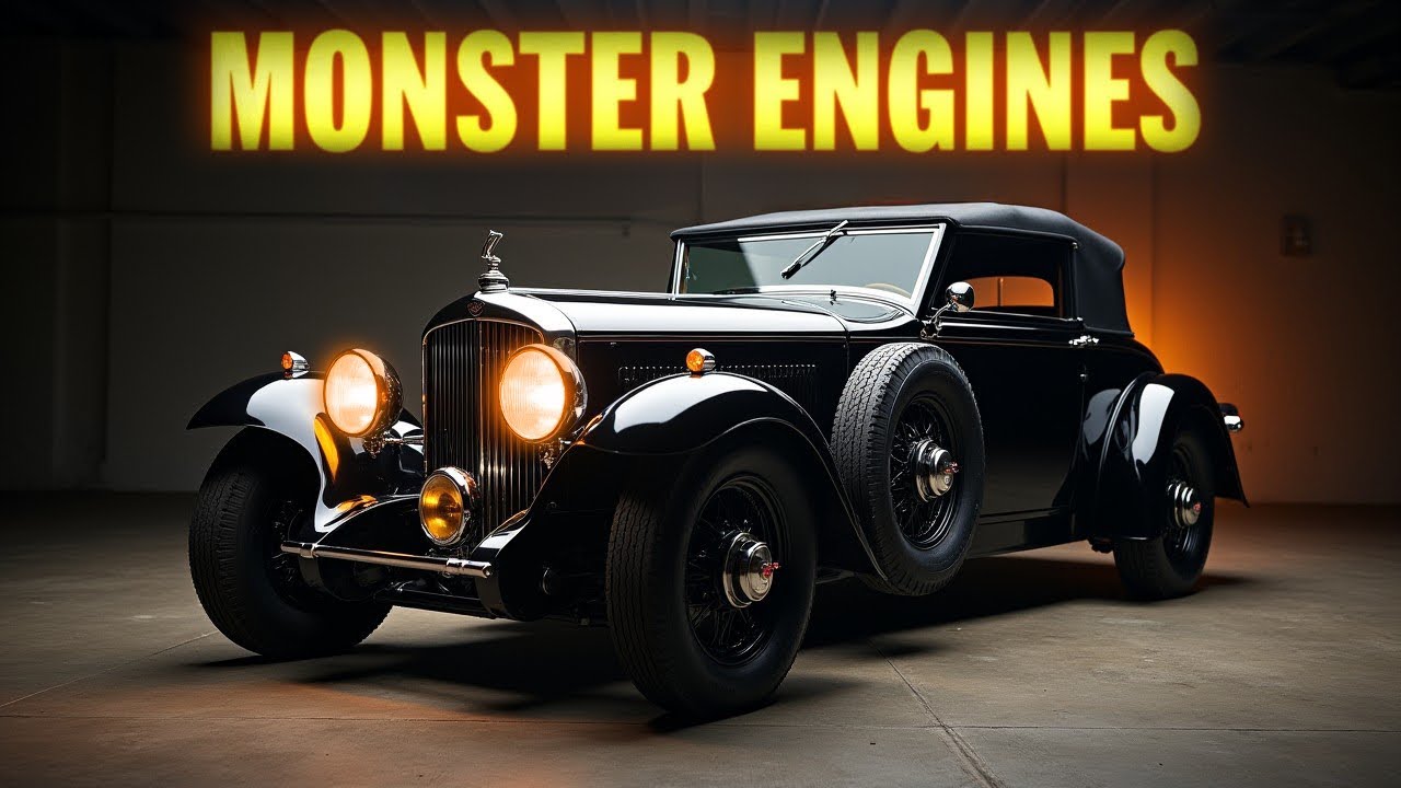 9 Cars With THE MOST EXTREME Big Engines