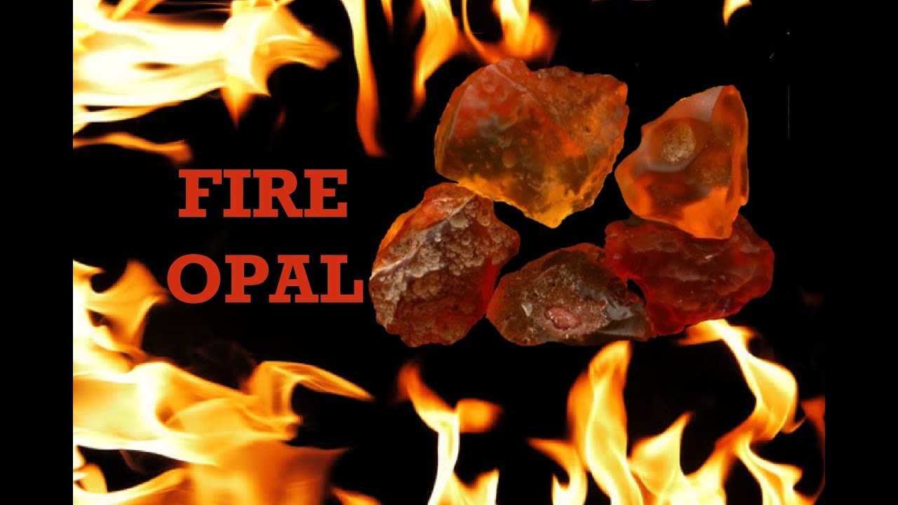 How To Cut Gemstones - Fire Opal