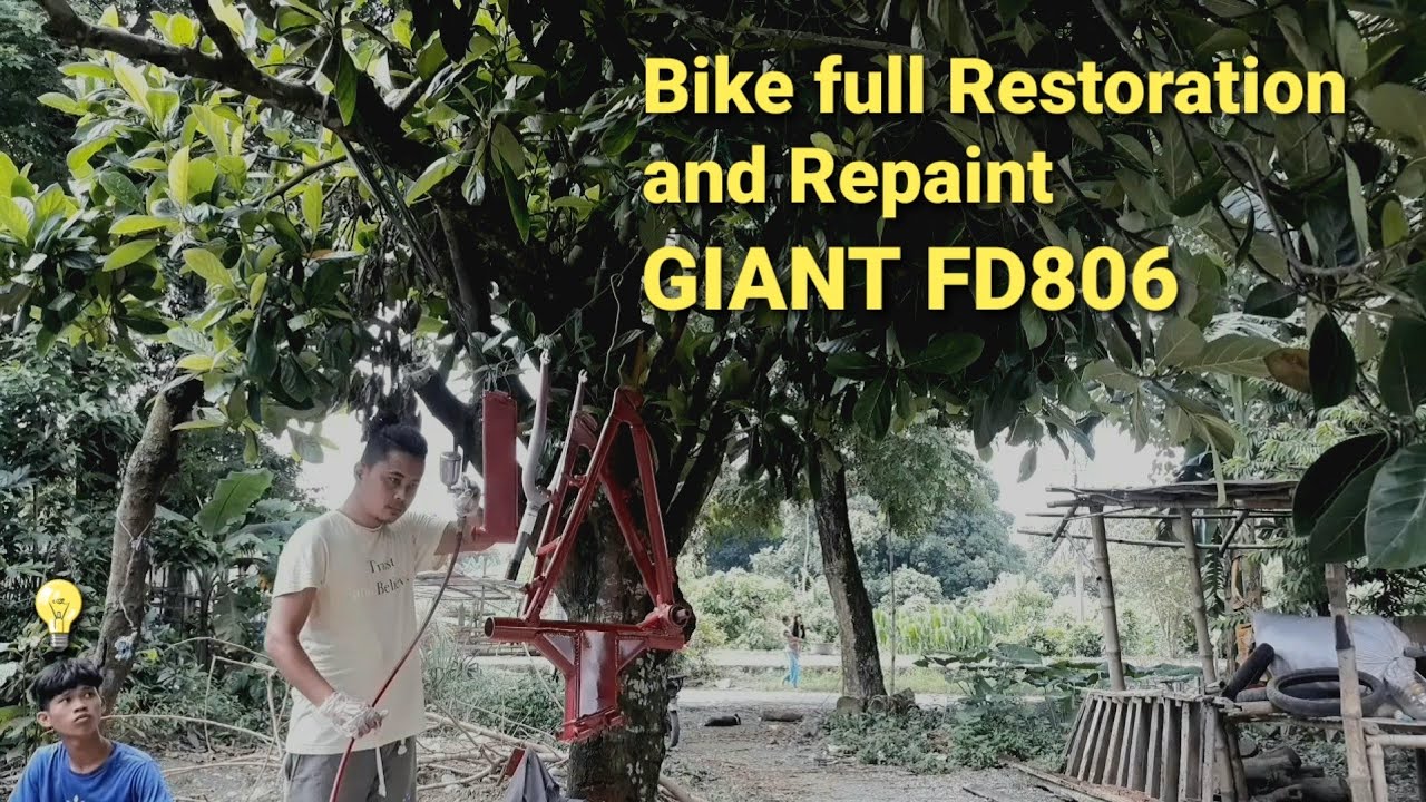 Bike full restoration and repaint Part 1 Giant FD806 |  EZ MOTO PH