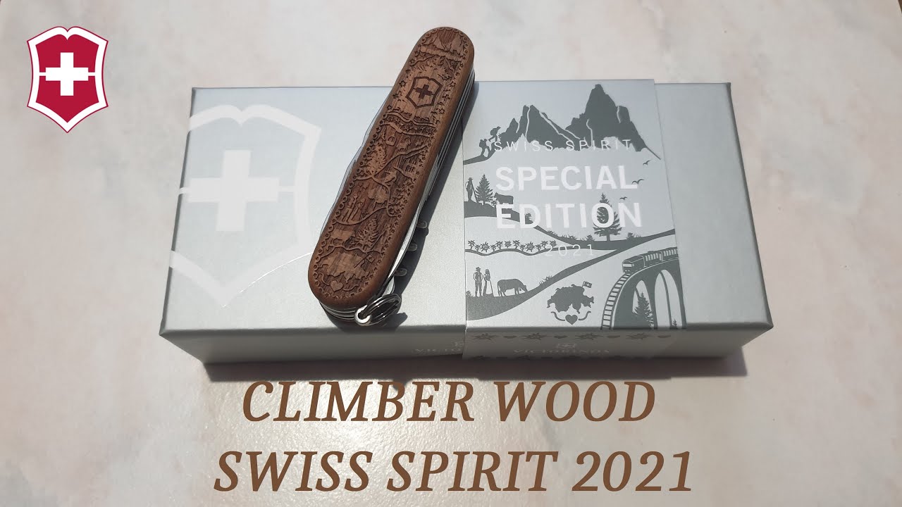 [REVIEW] Victorinox - CLIMBER WOOD SWISS SPIRIT SE 2021 | The End Of This Series?