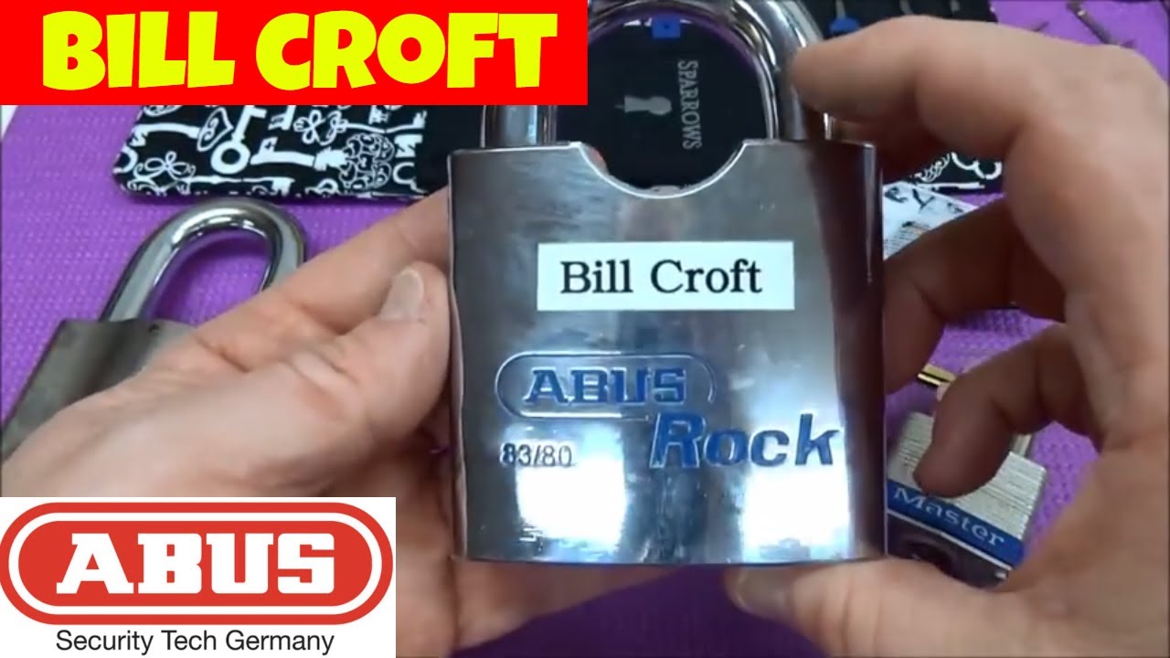 (468) Challenge: Abus ROCK 83/80 Picked Open and Gutted