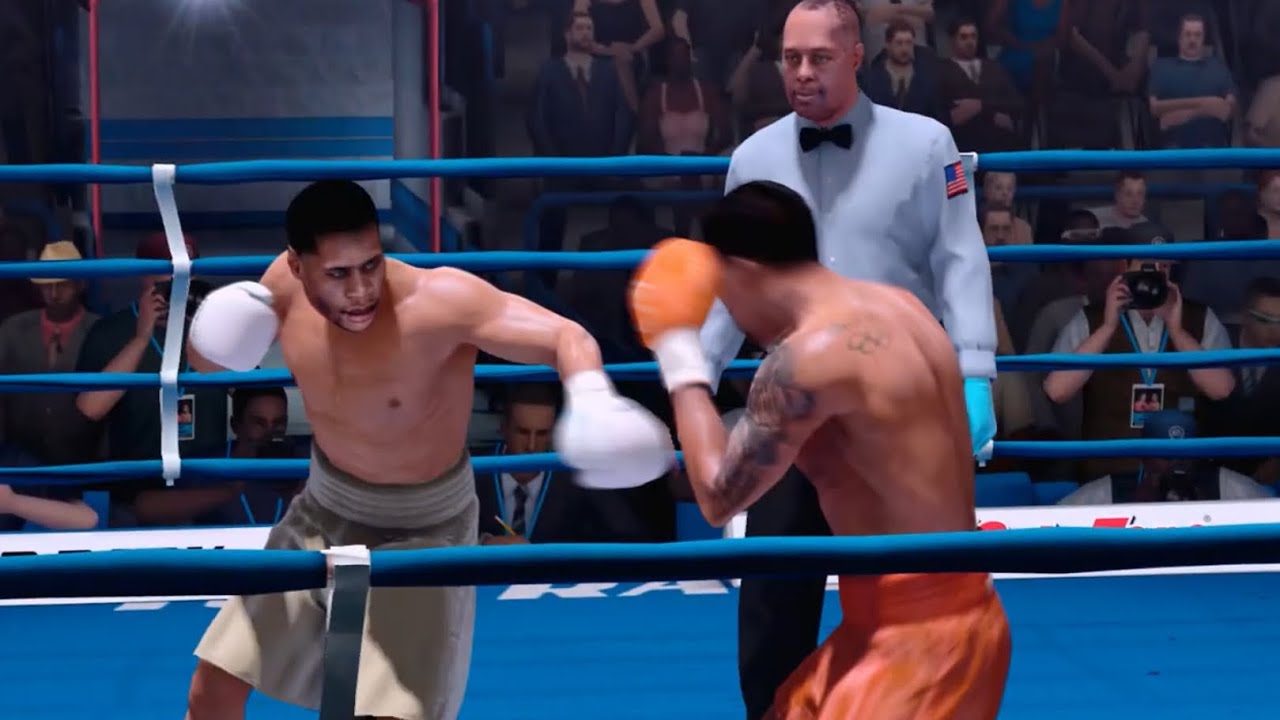 Shakur Stevenson vs Devin Haney - Fight Night Forever Gameplay