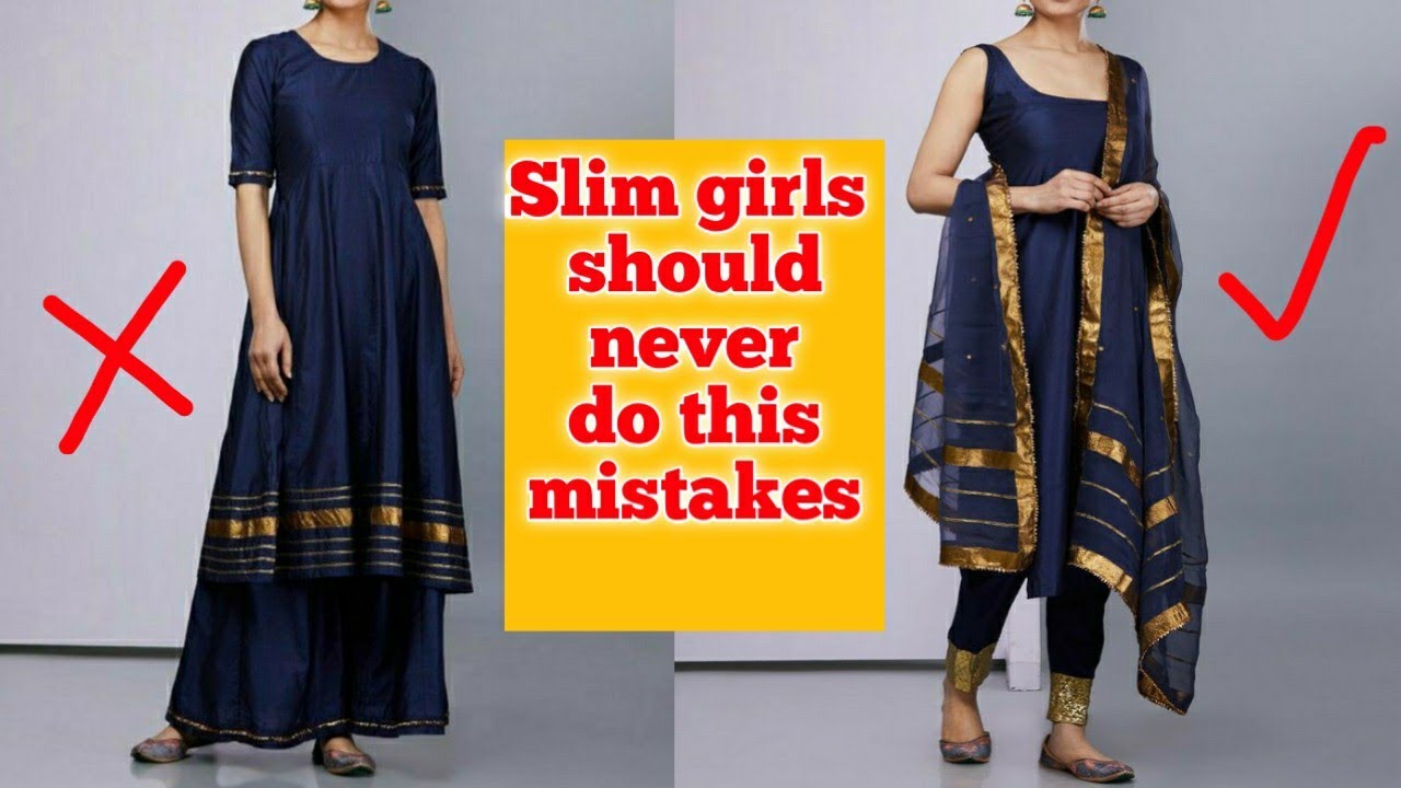 Top 5 dressing tips for slim girls//पतली लड़कीयो इये गलती कभी मत करना..