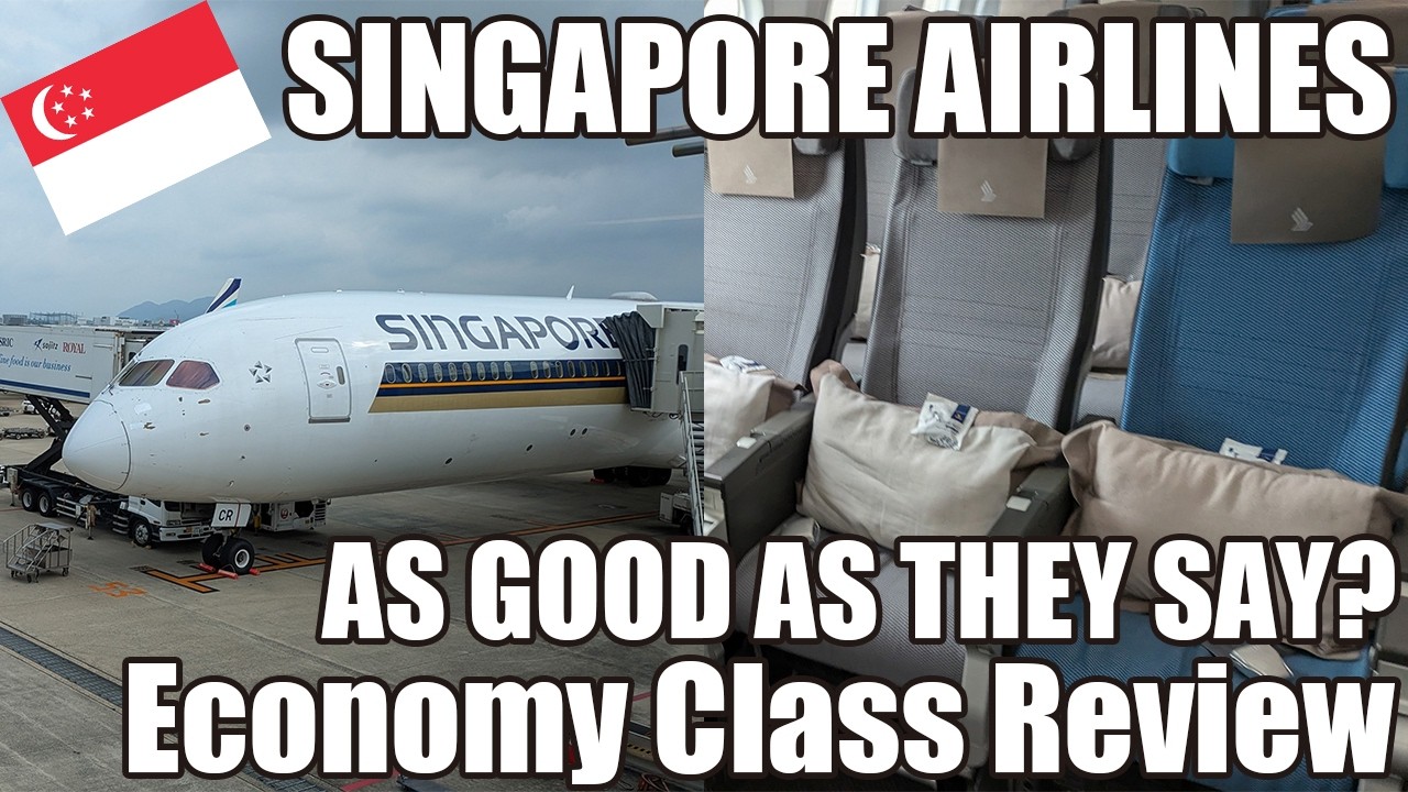 Стоит ли лететь эконом-классом Singapore Airlines? Обзор B787-10 | Фукуока &mdash; Сингапур