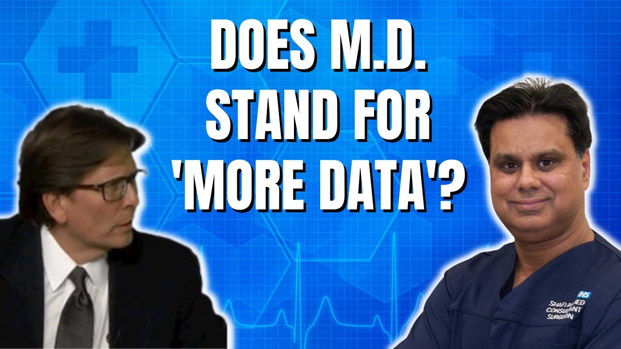 Prof Shafi Ahmed & John Nosta - Does M.D. stand for 'more data'? - DATAcated Conference May 2021