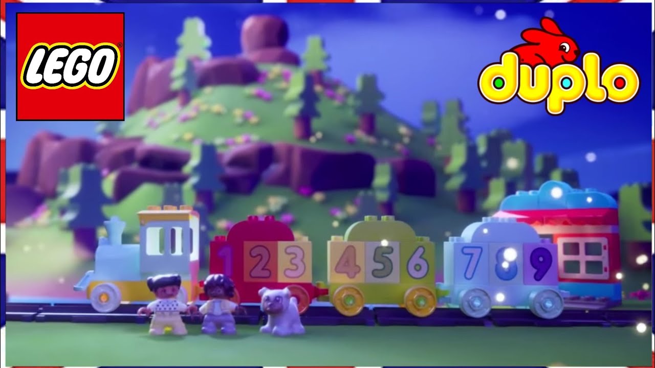 🚃 LEGO DUPLO WORLD color train 🚂