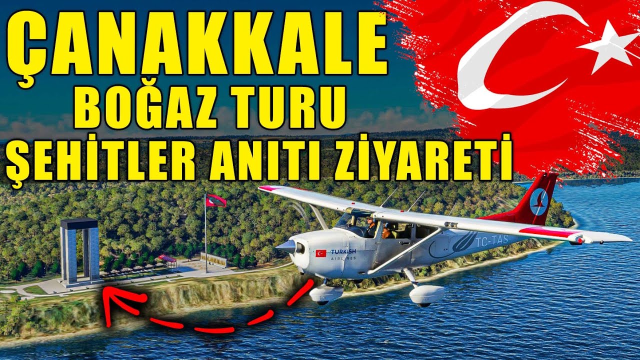 CANIM ÜLKEMİN EŞSİZ MANZARALARI | MICROSOFT FLIGHT SIMULATOR 2020
