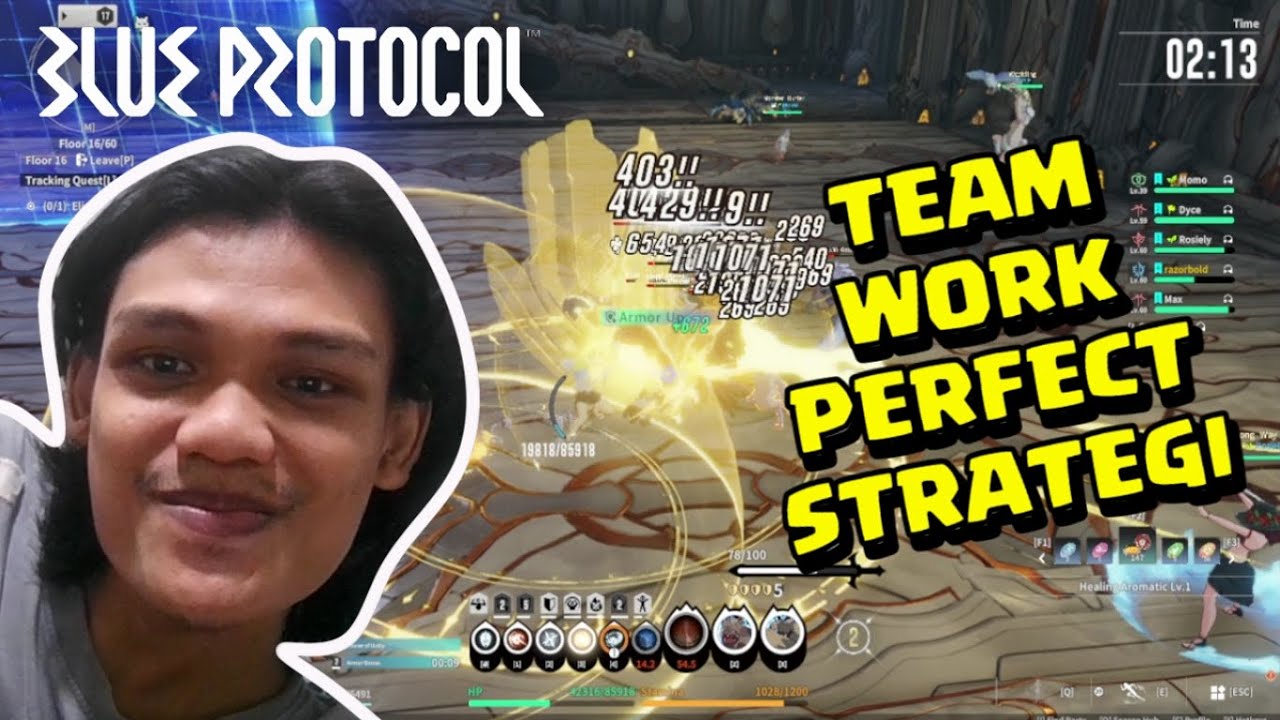 Blue Protocol Star Resonance Stimen Vault 16-20 tank pov 