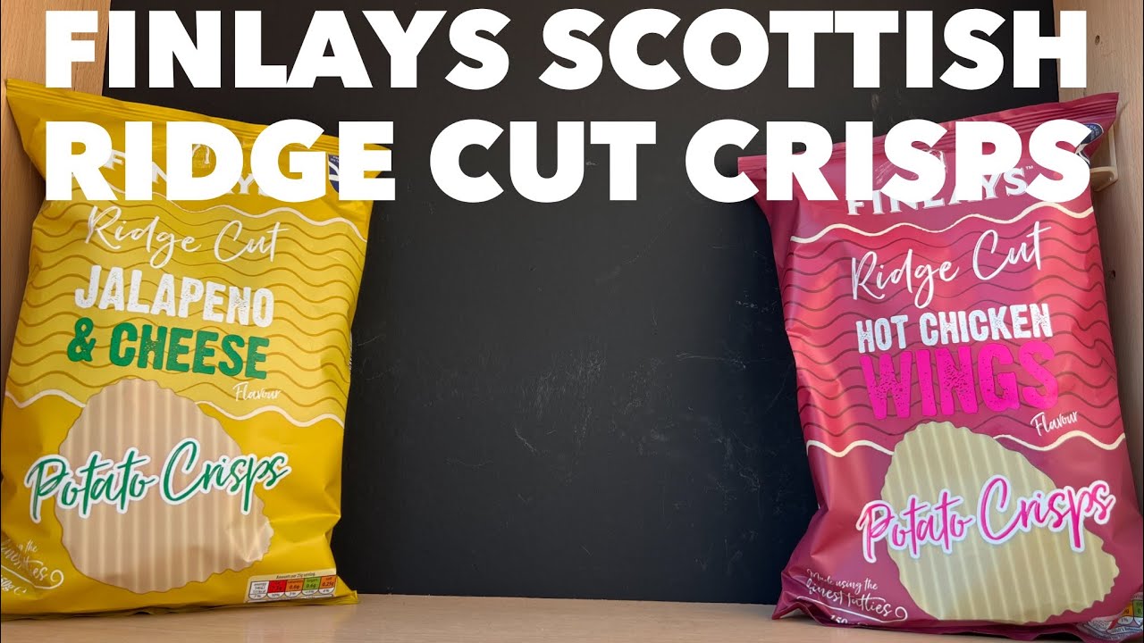 Aldi Finlays Jalapeno & Cheese Crisps Review | Aldi Finlays Hot Chicken Wings Crisps Review