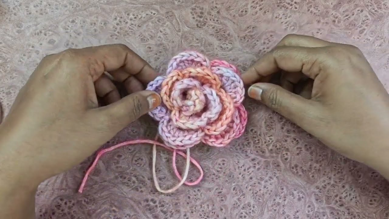“Crochet a Gorgeous Rose with Me 🌹 | Simple & Elegant DIY |Easy & Beginner-Friendly”
