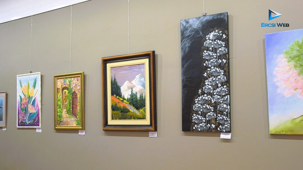 Poly-Art Alapítvány Képzőművészek Érdi Közösségének kiállításának megnyitója