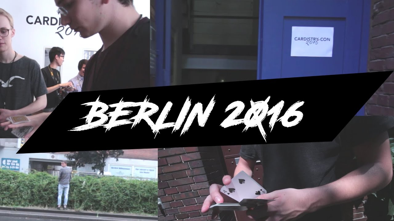 berlin 2016 // cardistry
