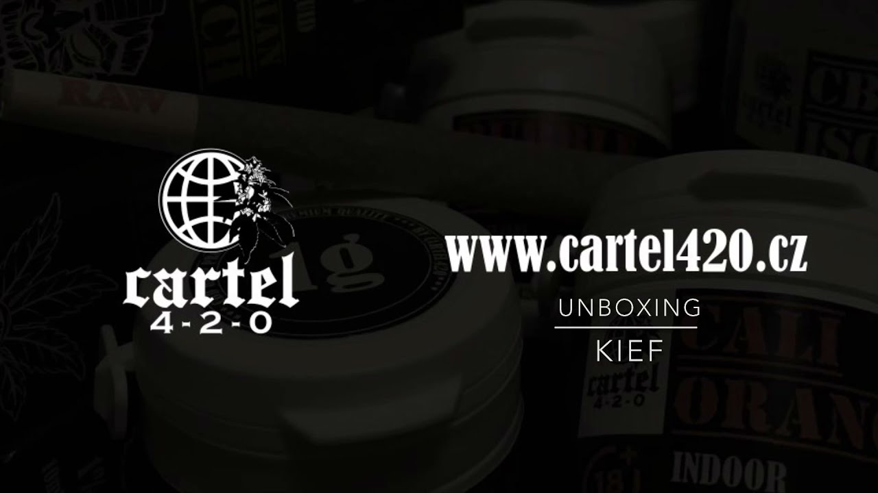 CBD KIEF (CBD HASH) by CARTEL420.cz 🌐 /// CBD HEMP FLOWERS unboxing video 🌐