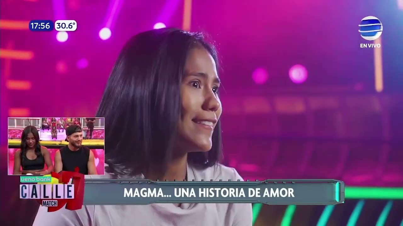 💕 ¡Cómo no amar a esta pareja!  MagMa, una historia de amor 💘  🟡🔴 @ueno py #uenobank #Calle7Matc
