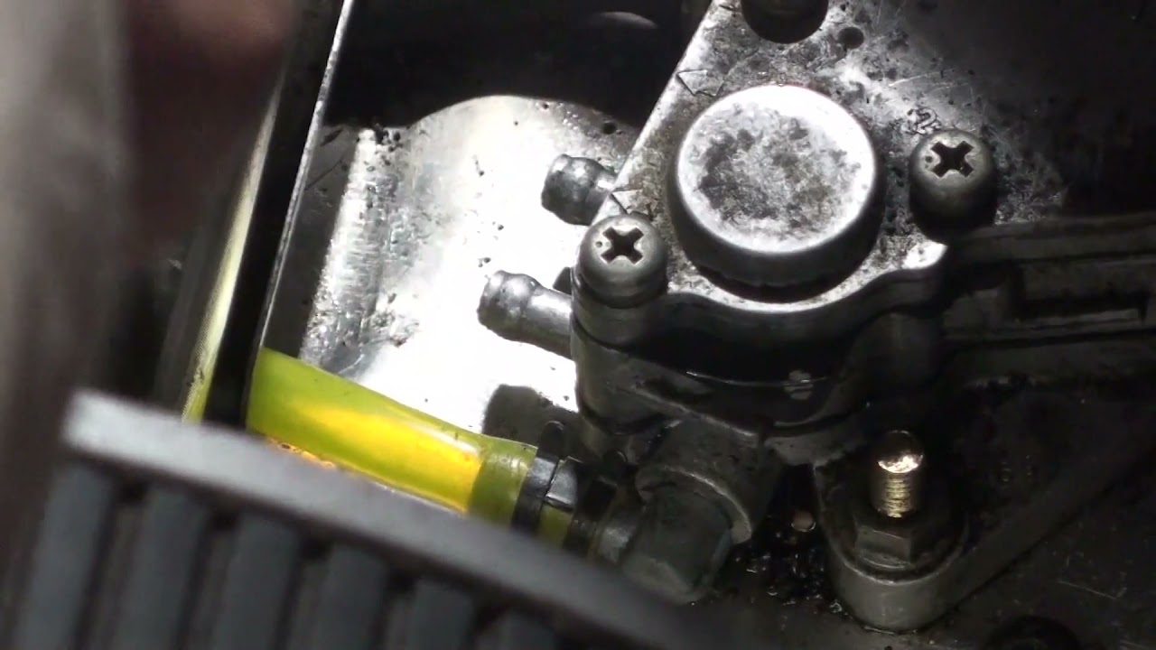 Snowmobile Fuel Line Replacement