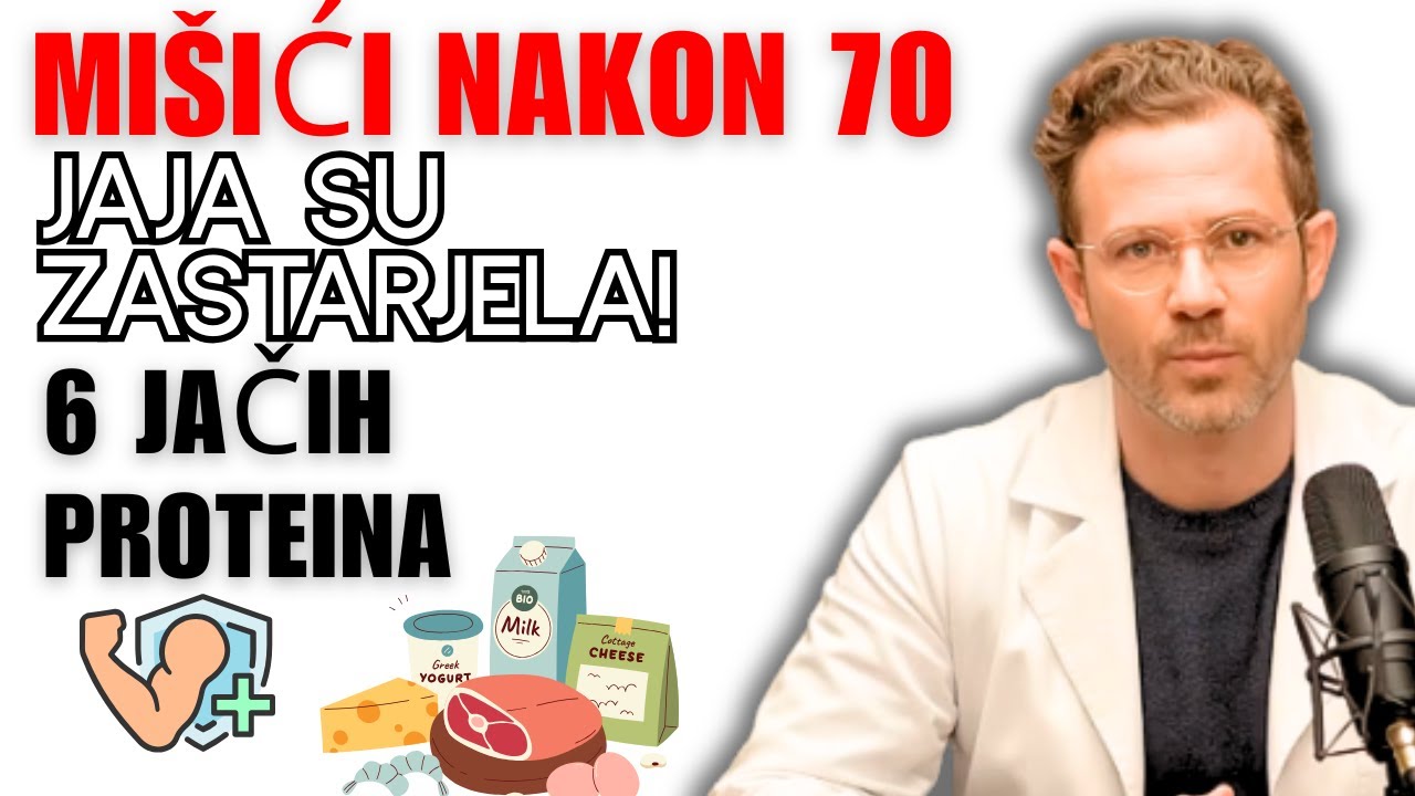 Izgradnja mišića nakon 70: 6 proteina koji djeluju bolje od jaja