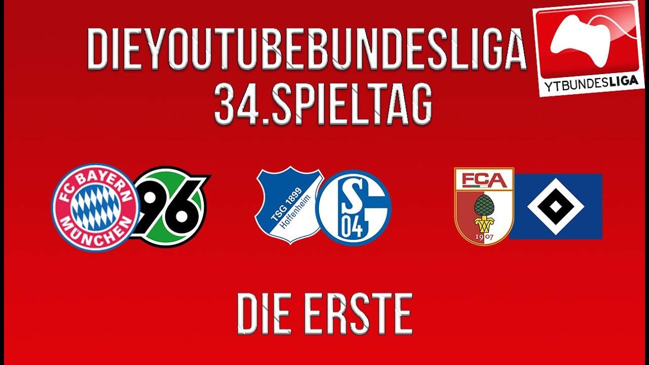 YTBUNDESLIGA SPORTSCHAU I Konferenz - Die Erste I 34. Spieltag