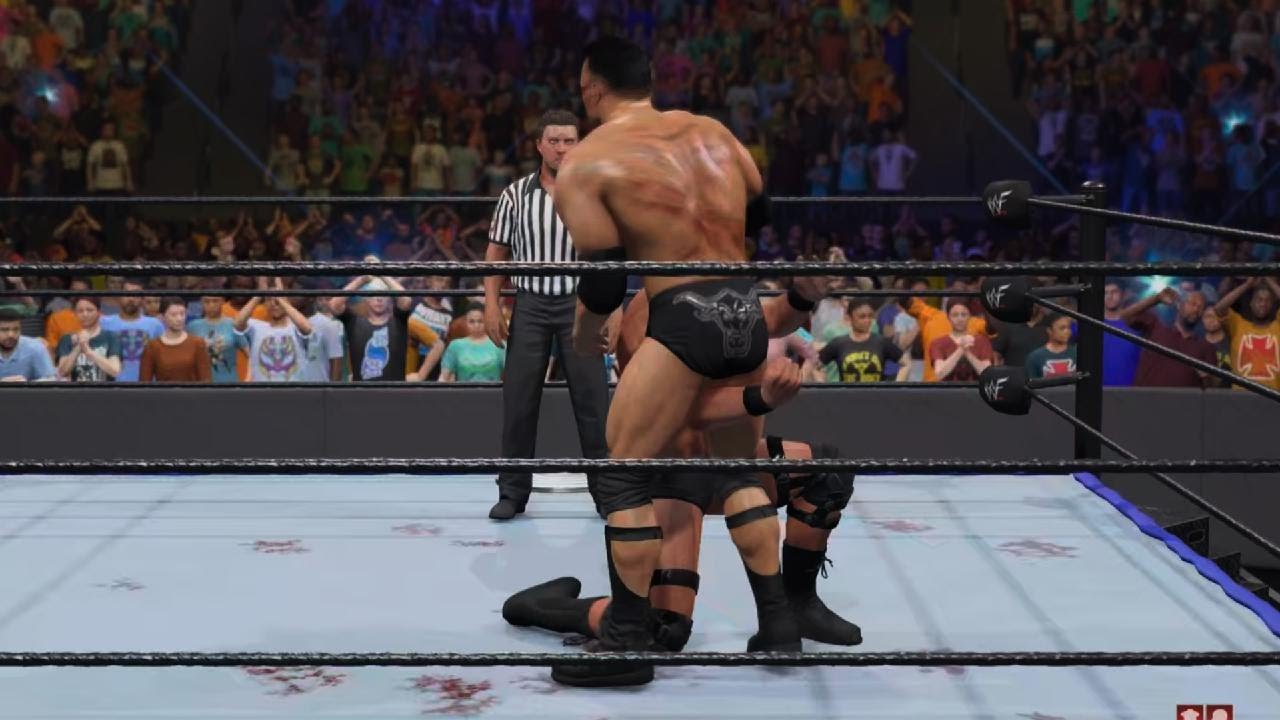 WWE 2K25 The Rock vs Stone Cold Steve Austin