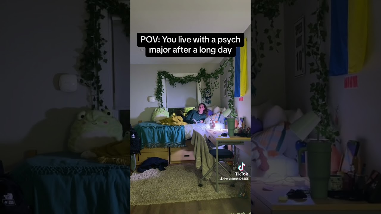 POV: You Live with a #psychology Major - #college #shorts