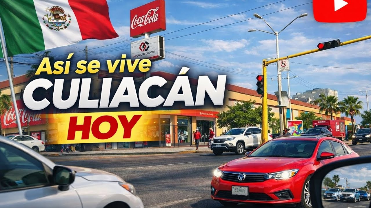 Así se vive Culiacán hoy 🚗🌆 Recorrido por sus calles | Sinaloa en tiempo real