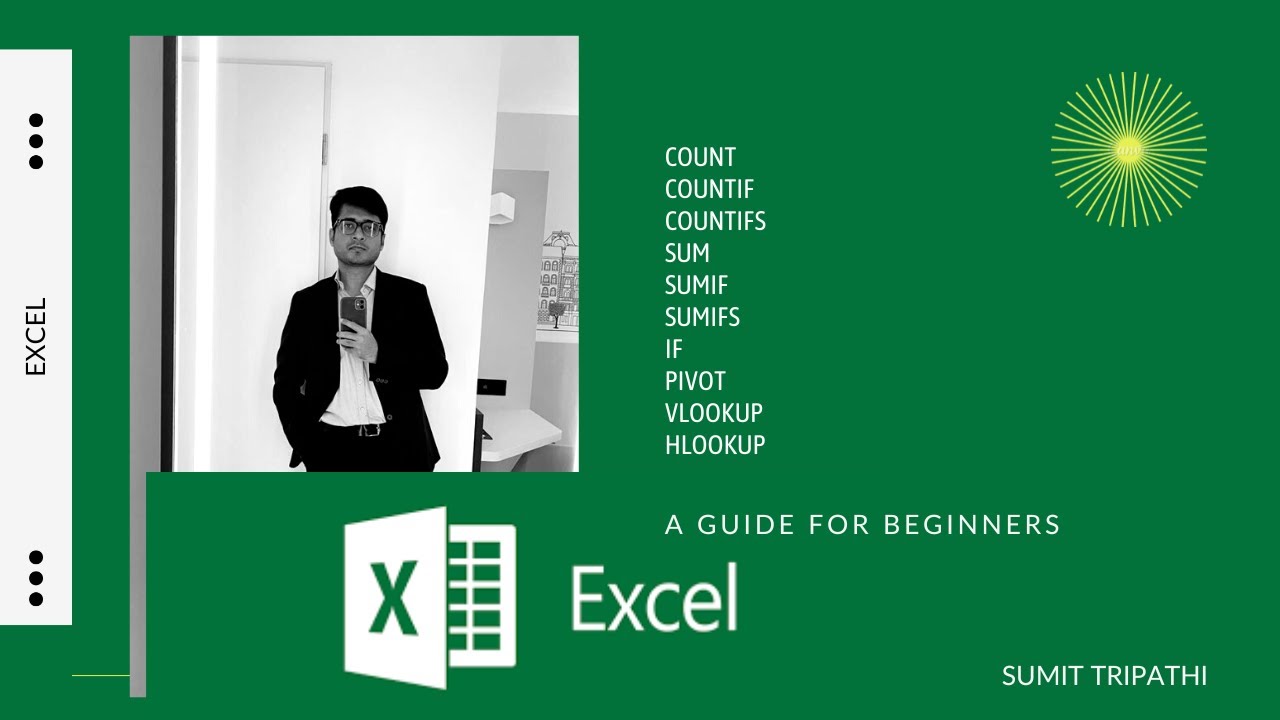 Excel Basic Formulas for Beginners | Sumit Tripathi