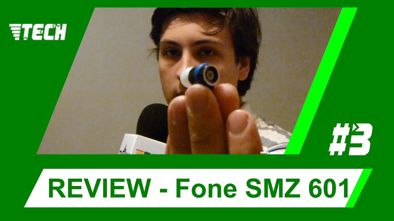 Programa Tech - Unboxing e MiniReview Fone de Ouvido SMZ 601