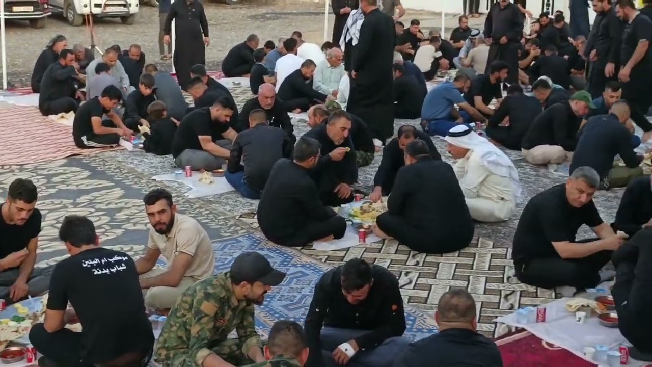 موكب ام البنين عليها السلام قرية بدنة عظم الله اجورنا واجوركم