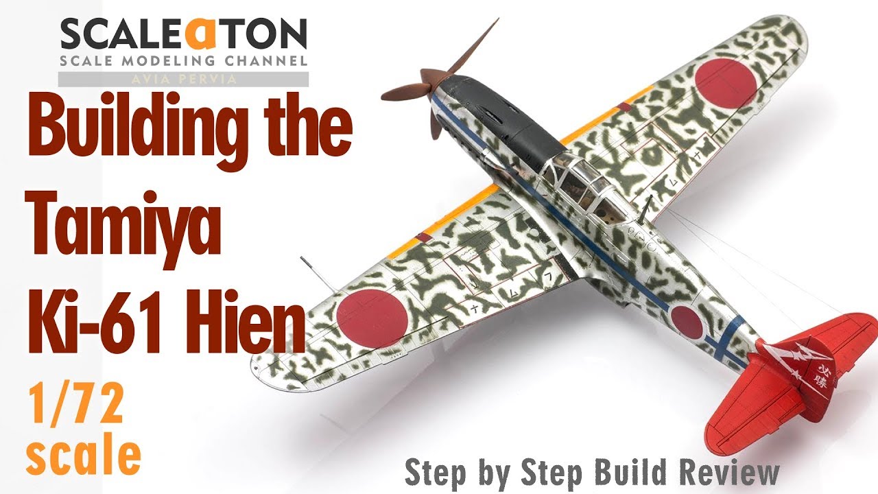 Building the Tamiya Ki 61 Id Hien 1/72 Scale Model Aircraft