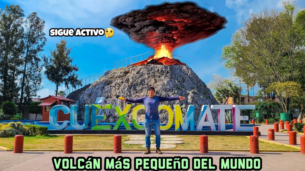 Я ПОСЕТИЛ САМЫЙ МАЛЕНЬКИЙ ВУЛКАН В МИРЕ 🌎 🌋 Cuexcomate | GeoTravel Mx
