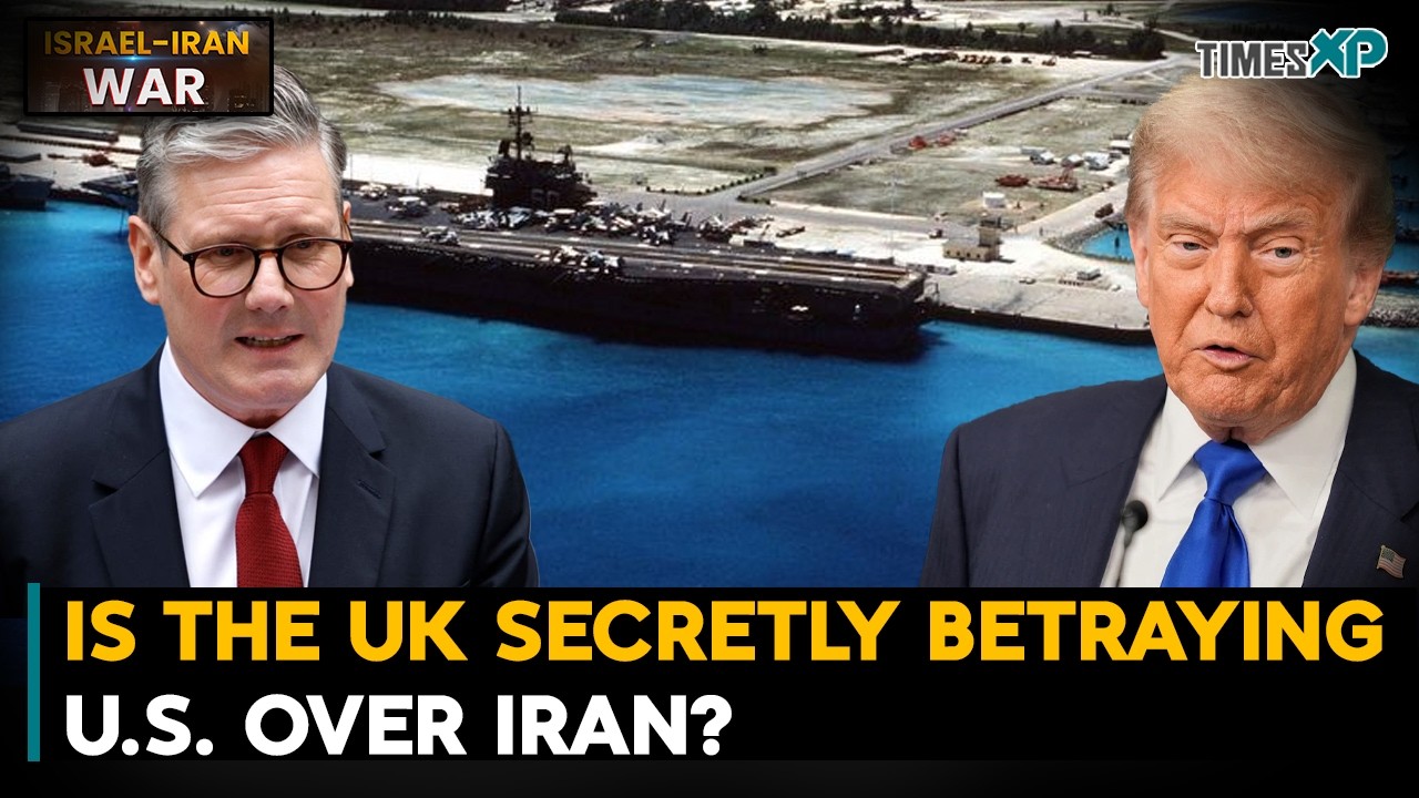 Trump Signals Frustration Over UK's Iran Stance| Iran Israel War