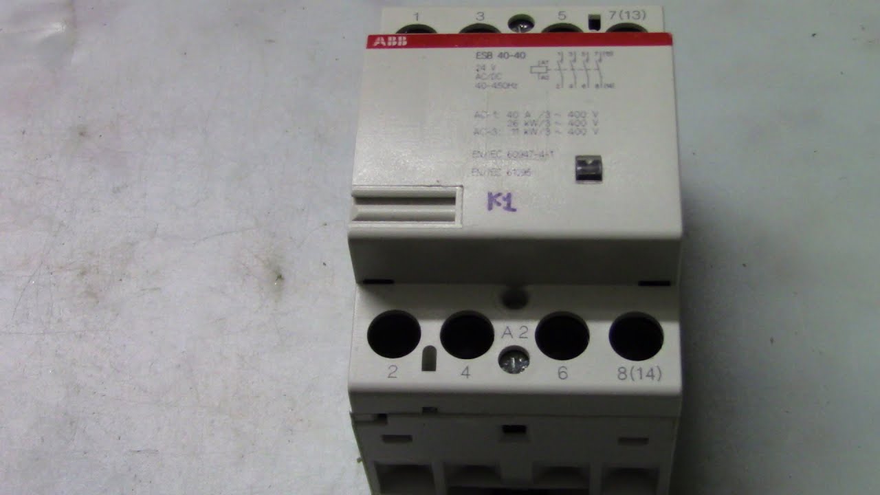 Contattore ABB.