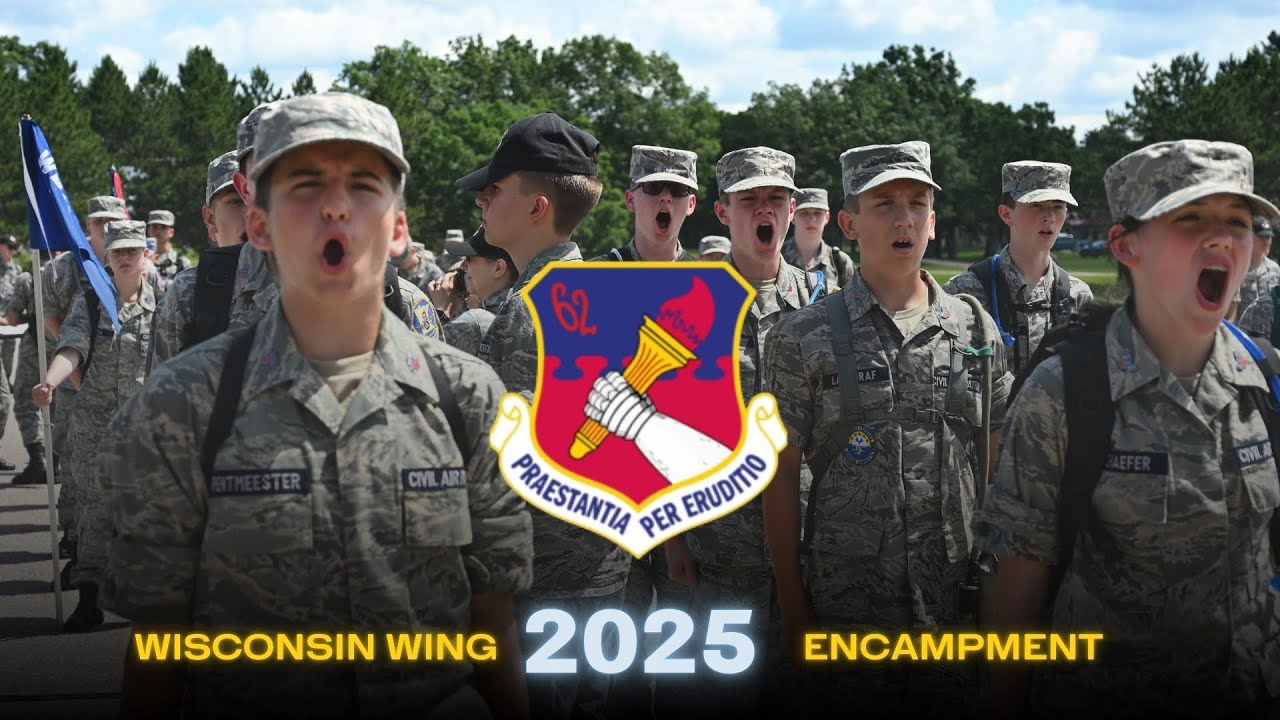 Wisconsin Wing Encampment 2025 | CAP Cadet Summer Experience at Volk Field