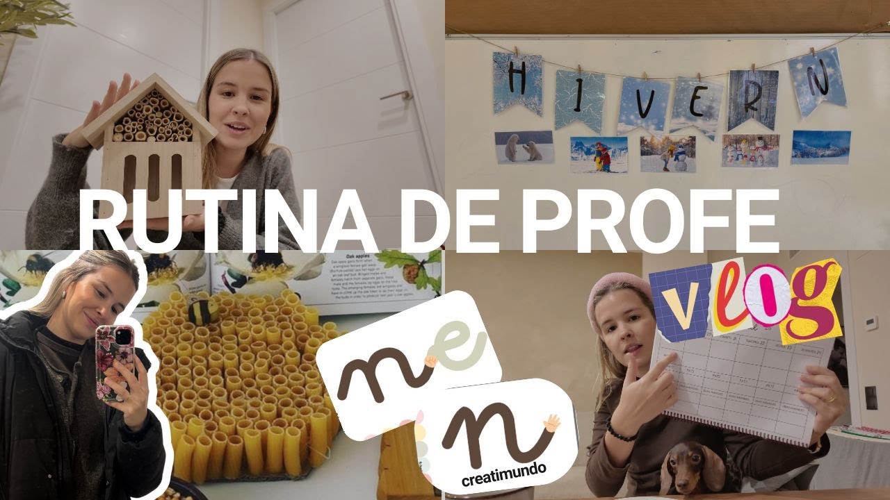 Rutina de profe de infantil | Organización, material y compras. VLOG 24 #vlogs