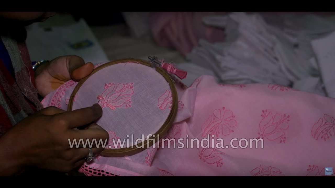 Chikankari industry of Lucknow: old Indian tradition