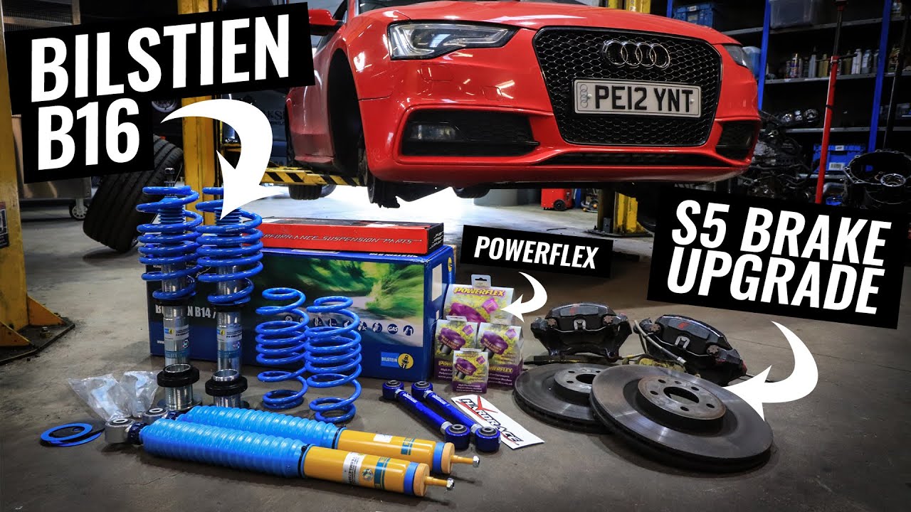 AUDI A5 3.0 TDI Suspension & Brake upgrades  - DARKSIDE DEVELOPMENTS