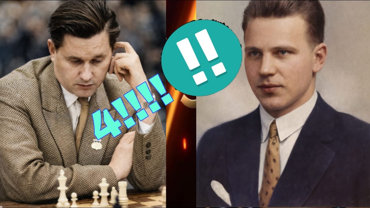FANTASTICA PARTIDA DE PAUL KERES VS LAURINE- chessgame 1935