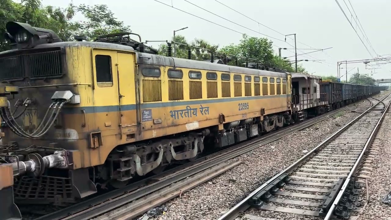 One of the Longest Goods Train in India