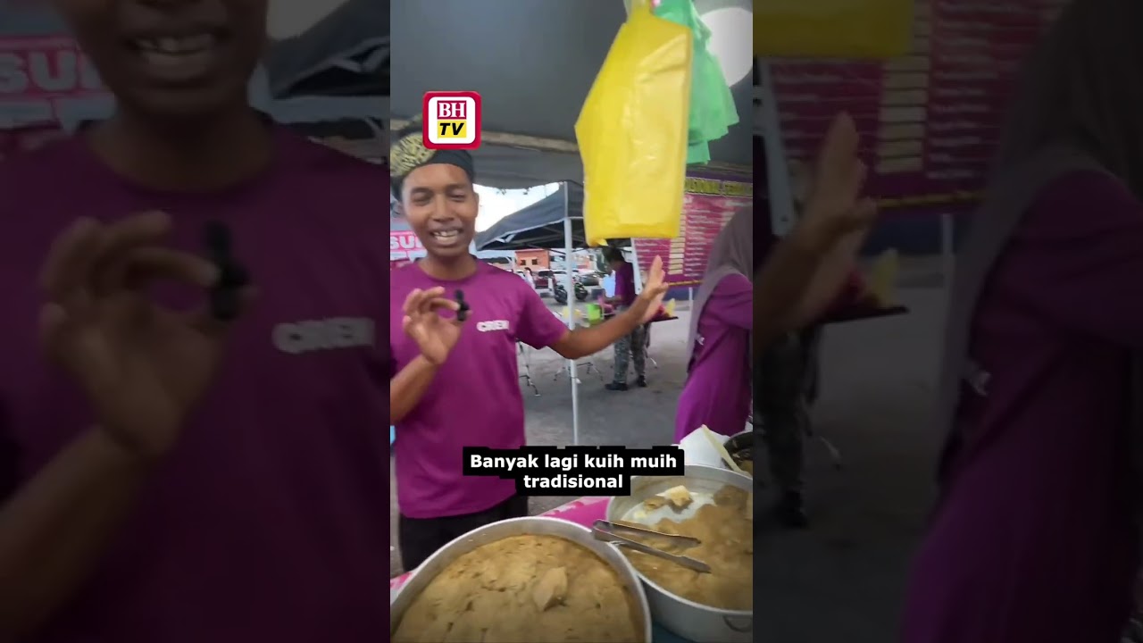 Jom jengah makanan bazar Ramadan di Ganu pula!